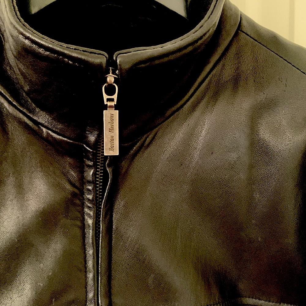 Mens leather jacket